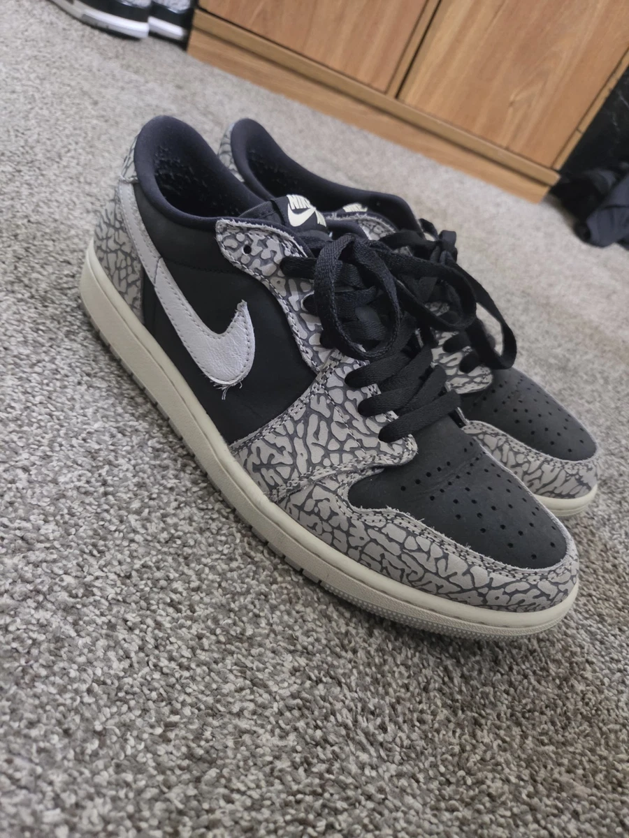 Jordan 1 Retro OG Low Black Cement for Sale | Authenticity