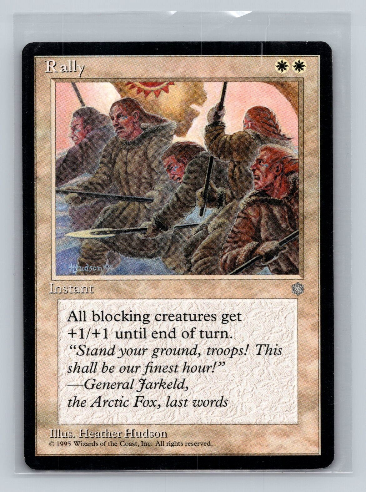 Magic: the gathering Ice Age Rally Common MTG tcg