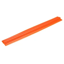 5 Pcs Orange Plastic Welding Rods 9.5mm x 330mm HDPE Flat(0.4inch x 13inch)