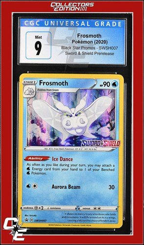 Frosmoth graded CGC 9 for sale on eBay