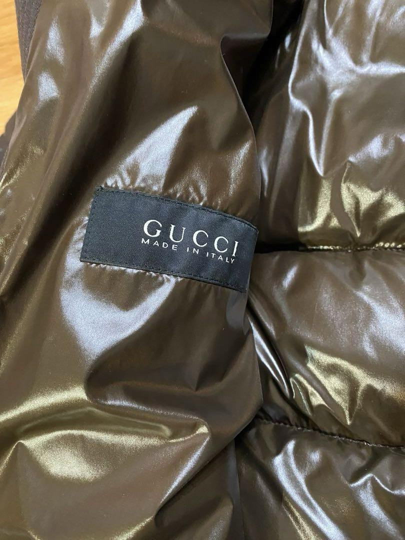 Rare Line Extreme Genuine Gucci Brown Down Jacket L Size | eBay Rare Line Extreme Genuine Gucci Brown Down Jacket L Size | eBay