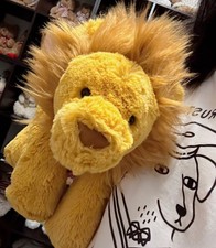 Jellycat Medium Smudge Lion - New With Tags & Dust Bag - Perfect Holiday Gift