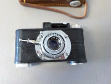 Argus Anastigmat A2B Vintage Film Camera in Leather Case - FREE SHIPPING