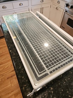 Sub-Zero 601 650 Refrigerator Roll-out Shelf 4181625 w/ Basket 4181525 Assembly