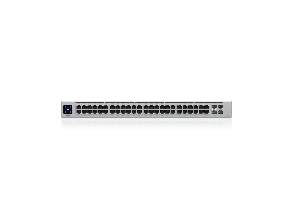Ubiquiti Standard 48 PoE, 48-port Layer 2 PoE Switch (USW-48-POE (195W)) - Image 2 of 4