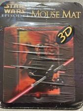 American Covers Star Wars Episode 1 Darth Maul 3D Computer Mouse Pad - NEW