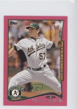 2014 Topps Mini Pink BCA 13/25 Tommy Milone #572 0x0