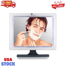 ToiletTree Products Deluxe LED Fogless Shower Mirror with Squeegee (Shower...