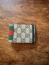Gucci Geldbörse Canvas Unisex Damen Herren Wallet Gebraucht