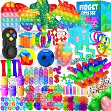 Fidget Toys, 120 Pack Party Favors for Kids 8-12 4-8, Sensory Toy for Autism ...
