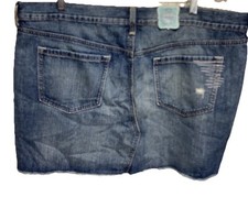 Old Navy Jean Skirt Mini Size 16 Skirt Ultra Blue Stretch