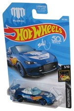Hot Wheels Nightburnerz 3/10 2017 Blue '15 Mazda MX-5 Miata Car 167/365