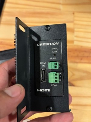 Crestron HD-TX3-C-B 4K HDMI over HDBaseT Transmitter, Black Color w/power supply
