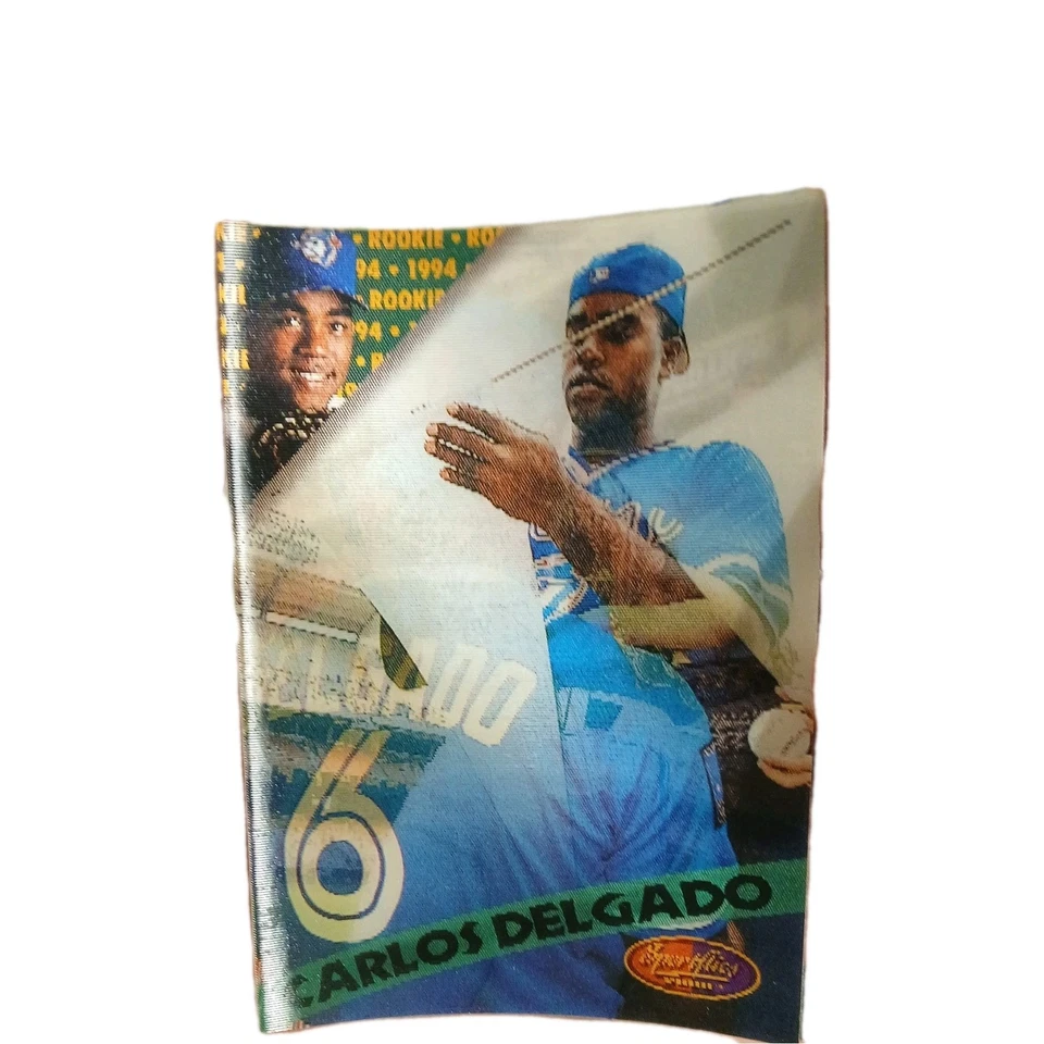 1994 Sportflics 2000 Rookie & Traded - Carlos Delgado #132 - Image 2 of 3