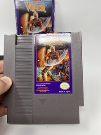 NES Nintendo CODE NAME VIPER Box & Game No Maunal Capcom Purple