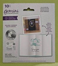 Gemini Stamp and Die By Crafters Companion 10-Piece Wild Adventure