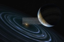 JUPITER-LIKE EXOPLANET HD 106906 B ILLUSTRATION 4X6 POSTCARD PHOTO