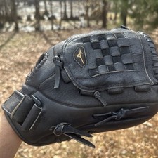 Mizuno MMX-122P Youth Fully Broken In 12  Baseball Softball Glove Right Throw