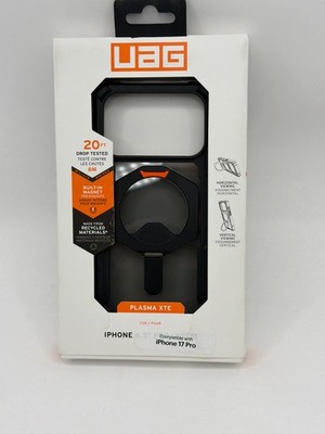 UAG Plasma XTE Series Case w/Magsafe for Apple iPhone 17 PRO 6.3'' Black/Orange