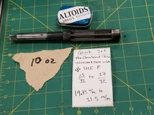 Vintage MACHINIST PTD 7/8" HS DRILL BIT SPIRAL FLUTE