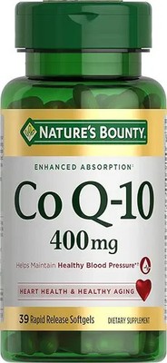 Natures Bounty CoQ-10, 400mg, 39 Softgels