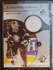 MARTIN BIRON 2005-06 SP Game Used Authentic Fabrics #AFMB Jersey BUFFALO SABRES
