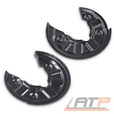 2x DECKBLECH BREMSSCHEIBE HINTEN FÜR SKODA KAROQ OCTAVIA VW GOLF 7 8 T-ROC