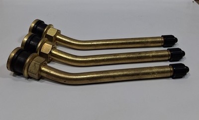 Schrader TR574 Brass Valve Stems 3 pk