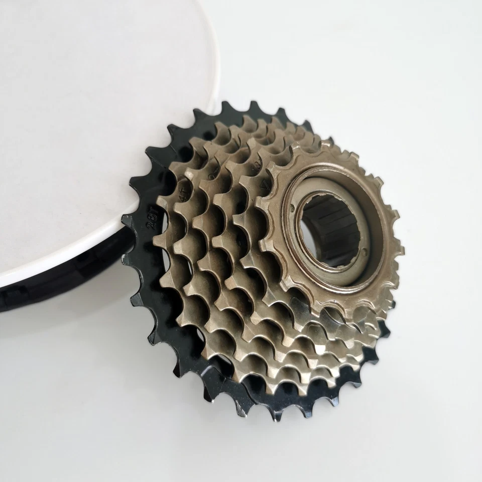 CDH Bike Freewheel 3/7/8/9 Multiple Speed Threaded Bicycle Cogs Gear Sprocket - Image 3 of 4