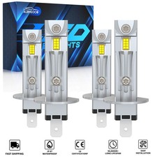 For 2002-2004 Acura Rsx 6000k White Led Headlight Hilo Beam Bulbs Combo Kit 4x For 2002-2004 Acura Rsx 6000k White Led Headlight Hilo Beam Bulbs Combo Kit 4x