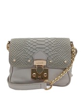 Liu Jo Borsa a Sacco Donna in Pelle Grigia Casual