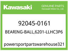 Kawasaki OEM Part 92045-0161 BEARING-BALL,6201-LLHC3P6