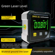Magnetic Laser Inclinometer Green Laser Digital Electronic Level Digital Angle