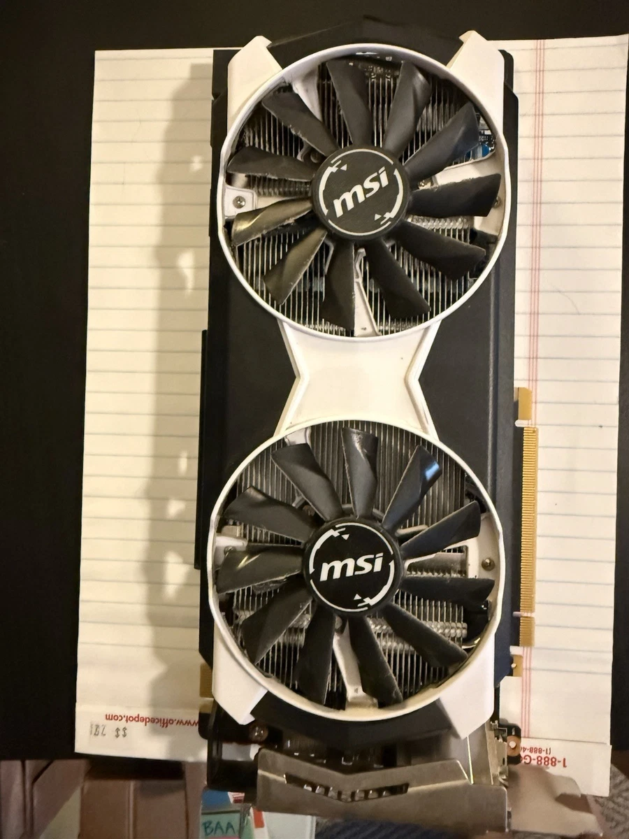 MSI NVIDIA GeForce GTX 980 Ti 6 GB Memory Computer Graphics Cards