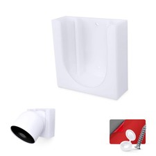 Wall Mount for Google Nest Battery Holder - Adhesive  Screw-in, No Hassle In...