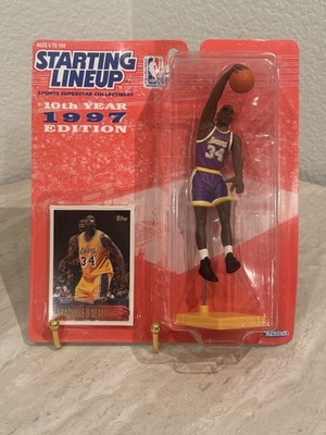 1997 Starting Lineup SHAQUILLE O NEAL Lakers SLU Sealed Figure + Card HOF