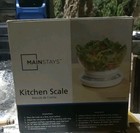Mainstays Kitchen Food Scale Weight Up To 7 lbs Removable Tray — photo 2