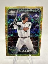 2024 Topps Pro Debut Adrian Sugastey Chrome Gold Mini Diamond  #/50