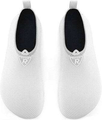 Racqua Herren Damen Wasserschuhe Barfuß Strand Schwimmschuhe schnelltrocknend UK 7,5/8