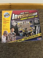 Wild Science: CSI Forensic Science Lab - Crime-Scene Investigation Kit. NEW