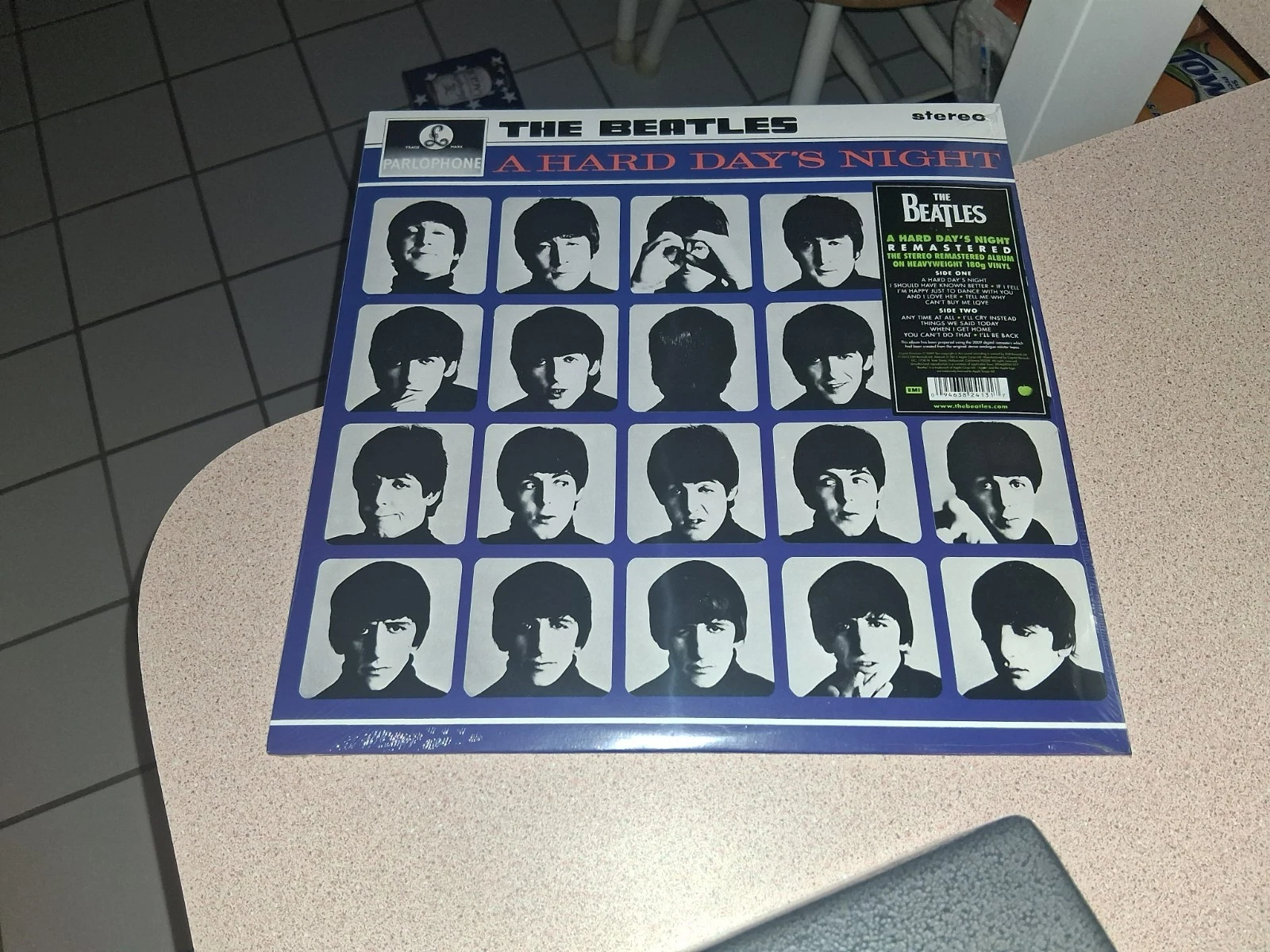 The Beatles "A Hard Day's Night" LP Vinyl Record Album. NEW!! SEALED!!