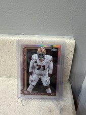 2025 Topps Chrome Football Trent Williams Light Board SSP #265 49ers