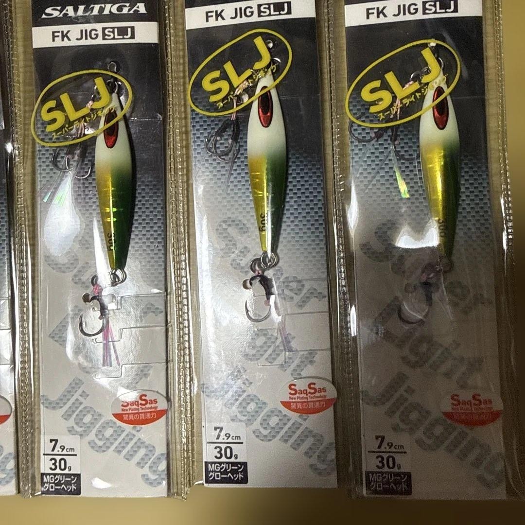 Saltiga FK Jig SLJ 30g 6 pieces set - Image 3