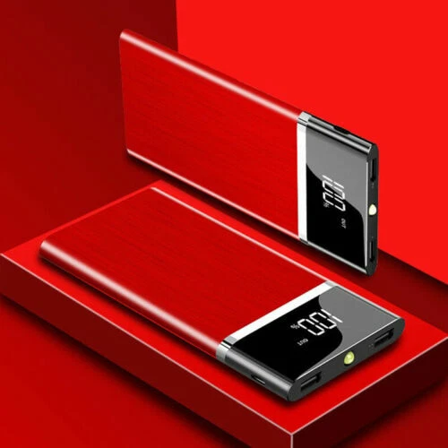 Power Bank 10000mAh 2USB External Battery Portable Charger For Mobile Phone US