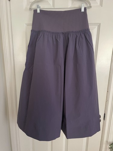 ATHLETA Purple Polyester Maxi Women's Skirt Size XS - Picture 8 of 11
