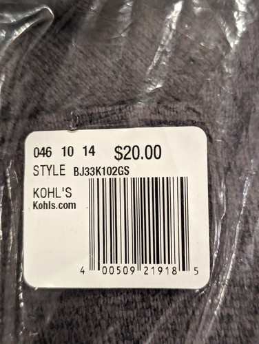 Jumping Beans Boys Shawl Collar Sweater Fleece Coal Mine Grey size 7 Youth RV$20 - Picture 15 of 15