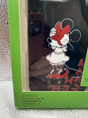 Disney X Coach Minnie Maustasche Charm Gold/Elektrisch Rot Leder CN008 Neu mit Etikett - Bild 4 von 6