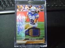 2024 CFL upper deck 57 Nic Demski Blue Bombers Autograph