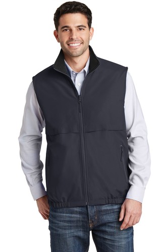 Port Authority Mens Heavyweight Fleece Zipper Reversible Charger Vest J7490 - Picture 2 of 5