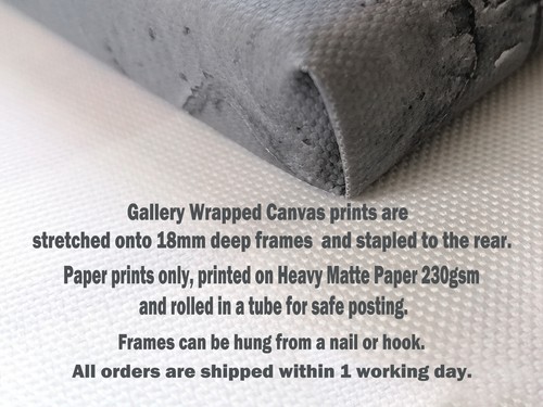 Eric Ravilious Kreidewege Leinwanddruck Kunst Wand gerahmt oder nur gedruckt - Bild 7 von 7